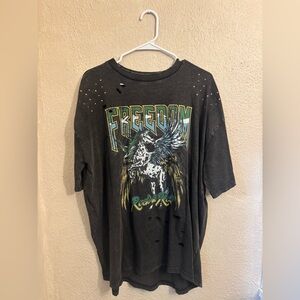 Freedom Graphic Tee - Black